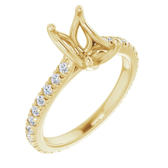 14k Yellow Gold