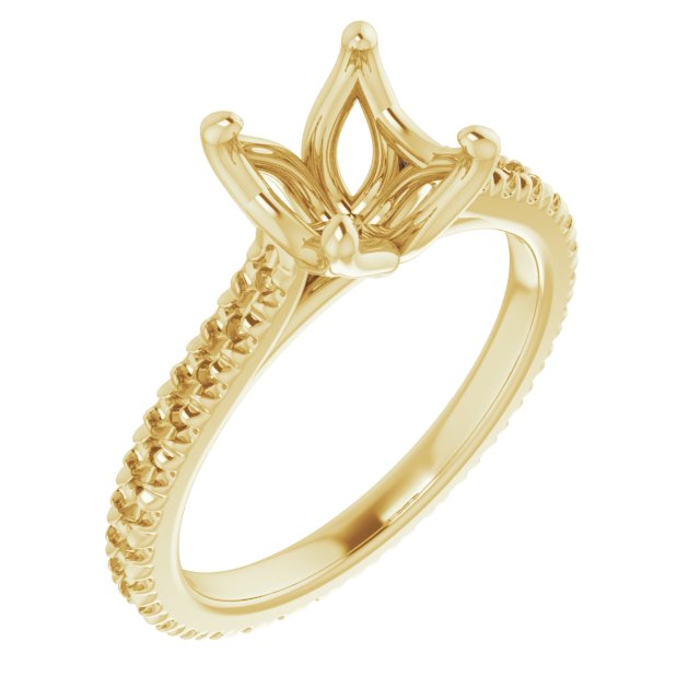 14k Yellow Gold