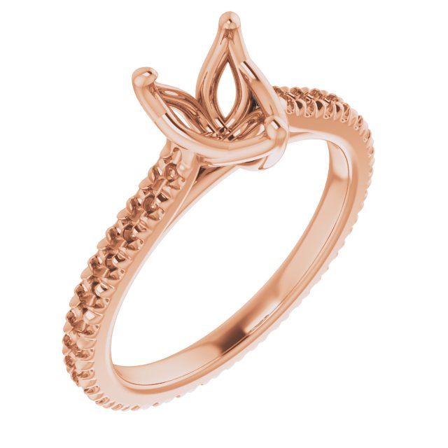 Accented Eternity-Style Engagement Ring