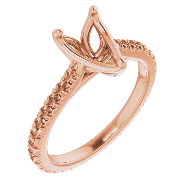 Accented Eternity-Style Engagement Ring