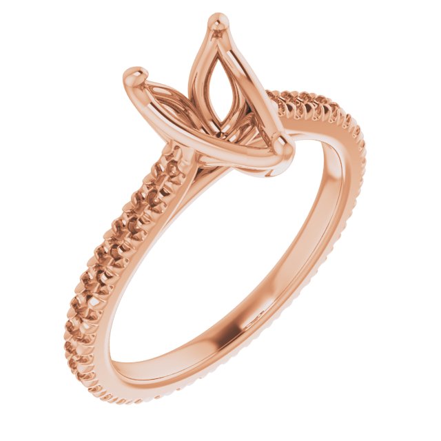 Accented Eternity-Style Engagement Ring