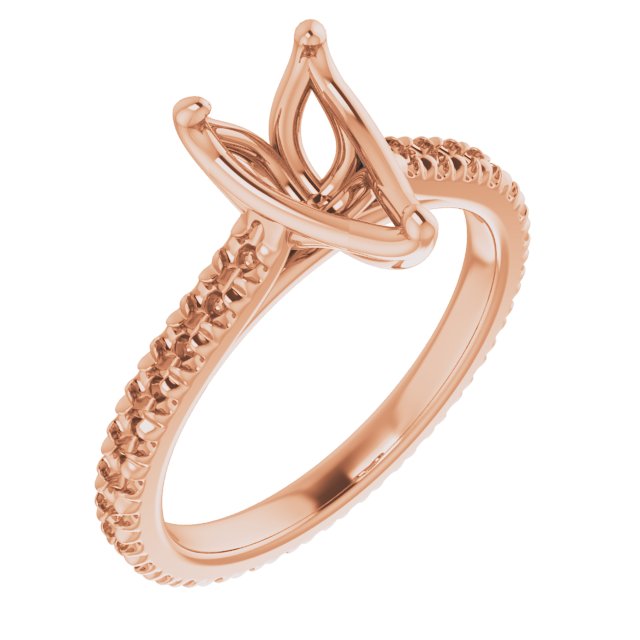 Accented Eternity-Style Engagement Ring