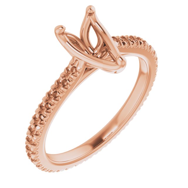 Accented Eternity-Style Engagement Ring