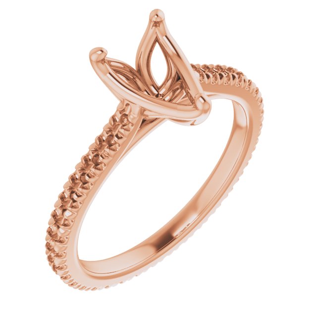 Accented Eternity-Style Engagement Ring