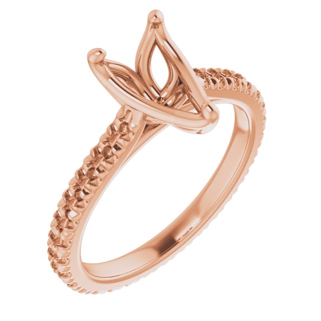 Accented Eternity-Style Engagement Ring