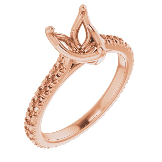 Accented Eternity-Style Engagement Ring