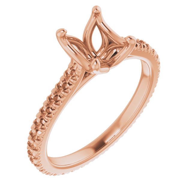 Accented Eternity-Style Engagement Ring