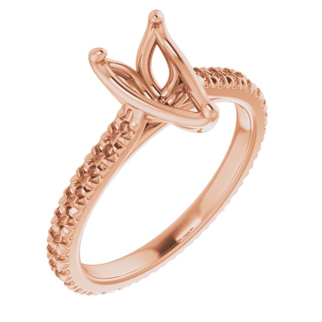 Accented Eternity-Style Engagement Ring