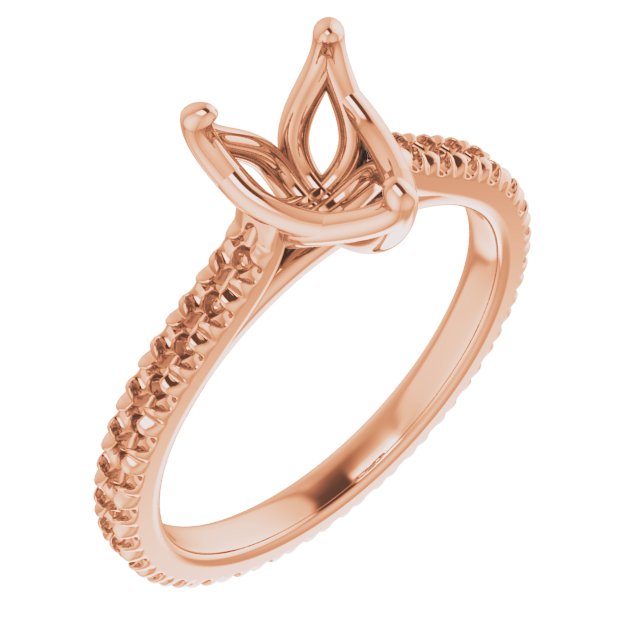 Accented Eternity-Style Engagement Ring