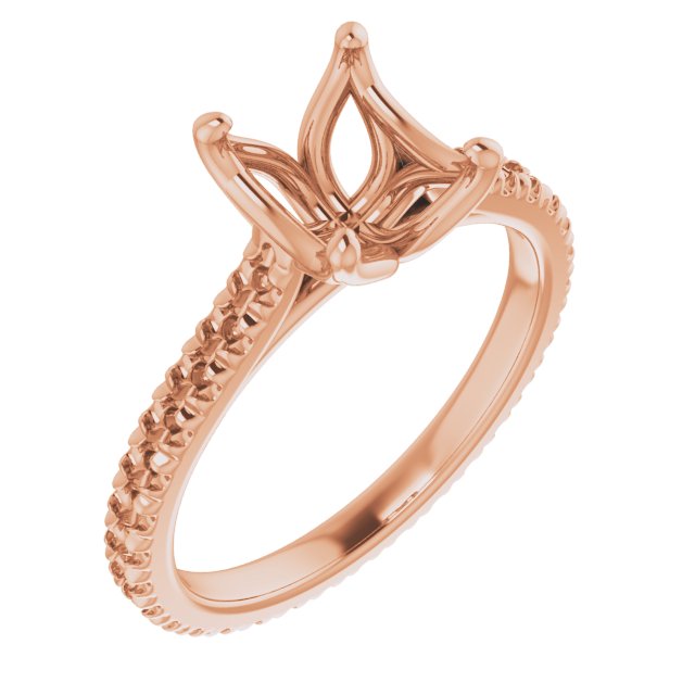 Accented Eternity-Style Engagement Ring
