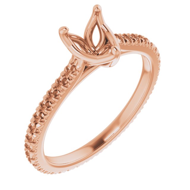 Accented Eternity-Style Engagement Ring