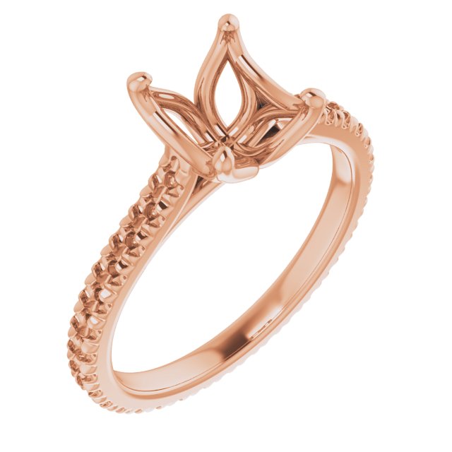 Accented Eternity-Style Engagement Ring