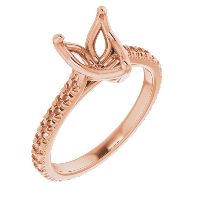 Accented Eternity-Style Engagement Ring