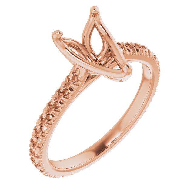 Accented Eternity-Style Engagement Ring