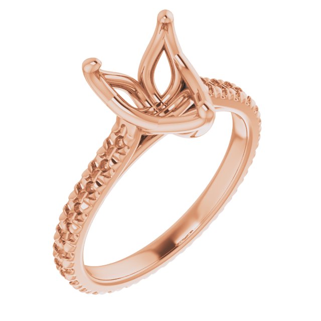 Accented Eternity-Style Engagement Ring