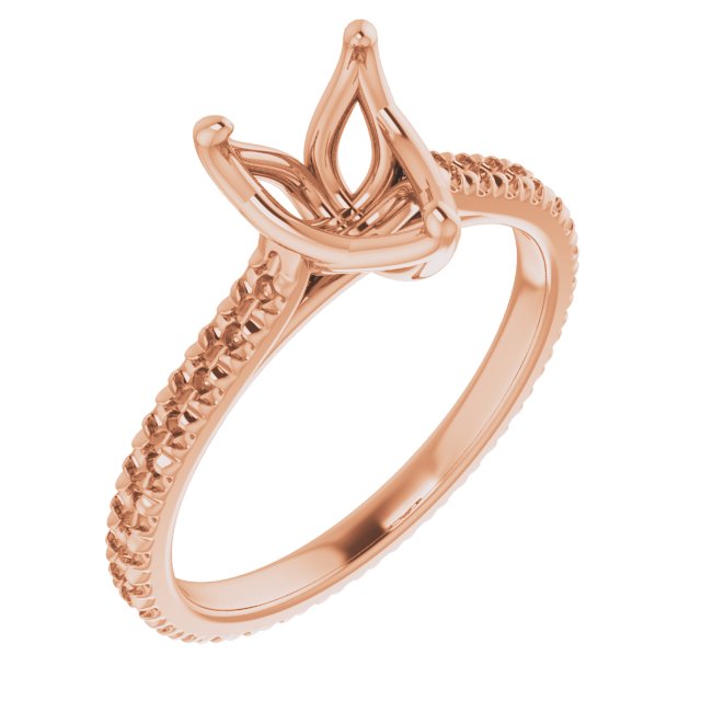 Accented Eternity-Style Engagement Ring