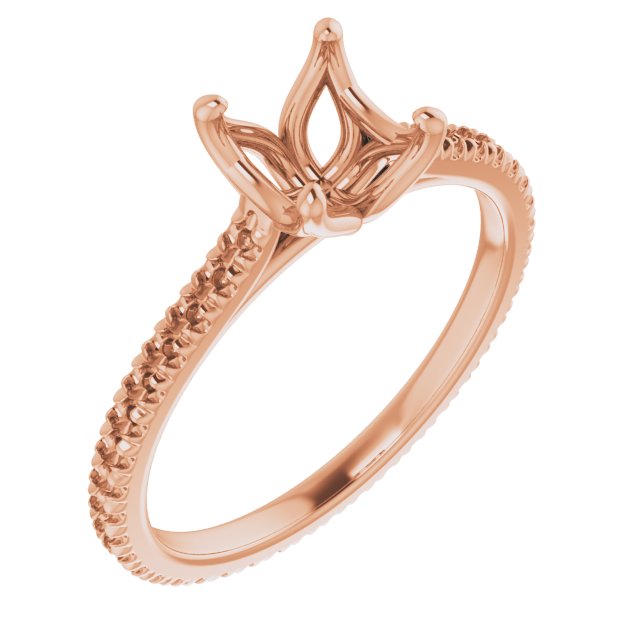 Accented Eternity-Style Engagement Ring