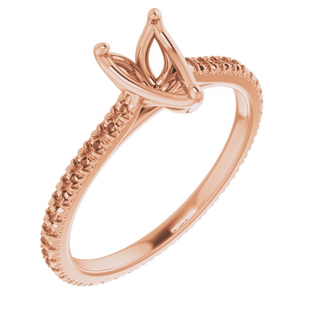 Accented Eternity-Style Engagement Ring