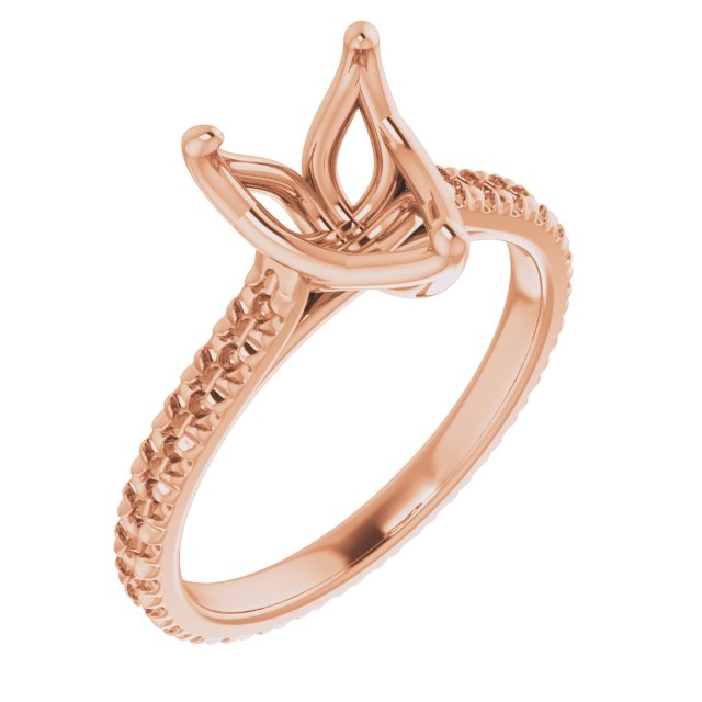 Accented Eternity-Style Engagement Ring