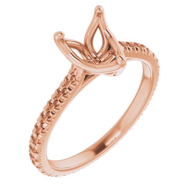 Accented Eternity-Style Engagement Ring