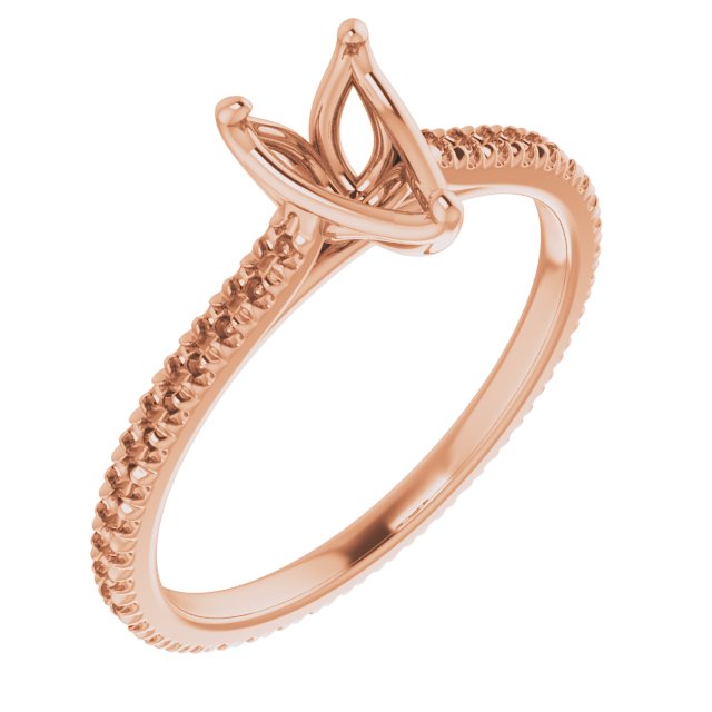 Accented Eternity-Style Engagement Ring