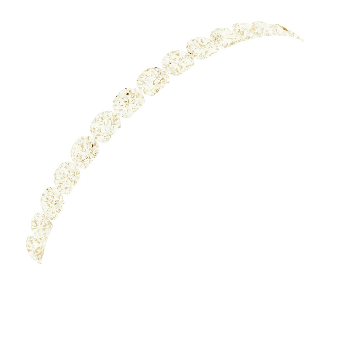 14K Yellow 1/4 CTW Lab-Grown Diamond Anniversary Band