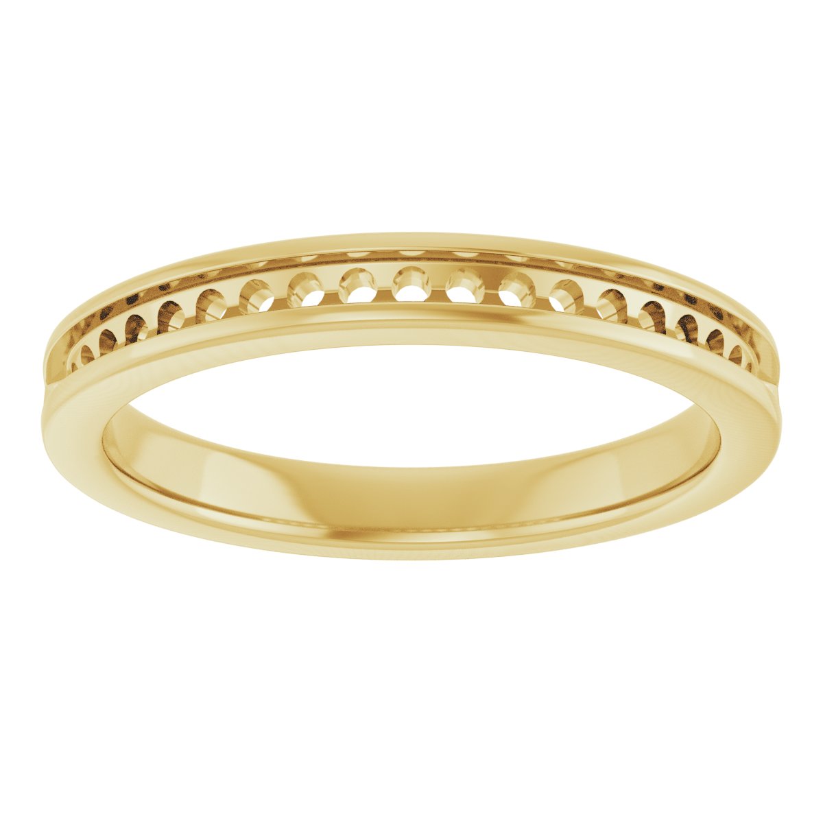 14K Yellow 1/4 CTW Diamond Anniversary Band 