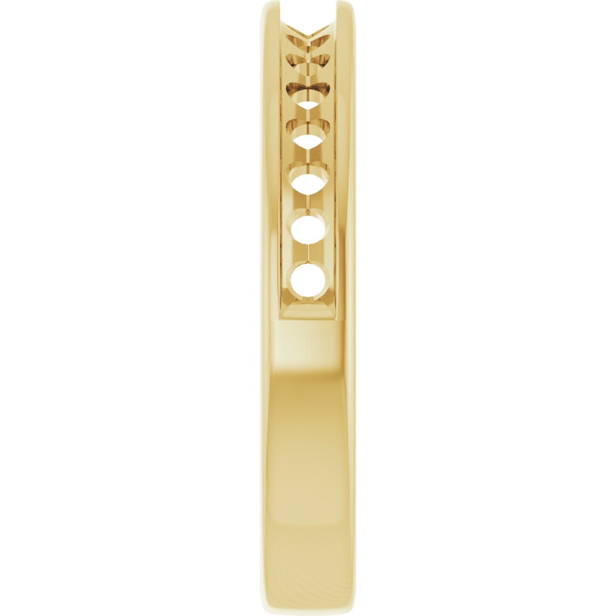 14K Yellow 1/2 CTW Lab-Grown Diamond Anniversary Band