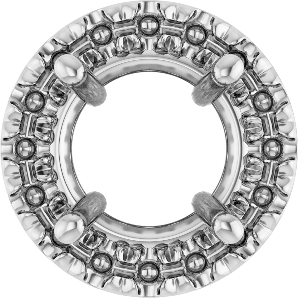 Halo-Style Pendant