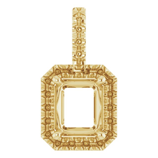 Halo-Style Pendant