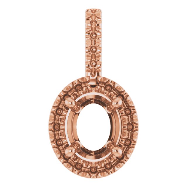 Halo-Style Pendant