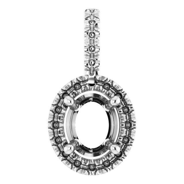 Halo-Style Pendant
