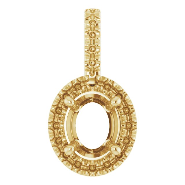 Halo-Style Pendant