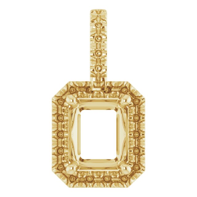 Halo-Style Pendant