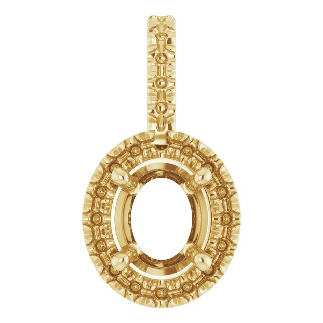 Halo-Style Pendant