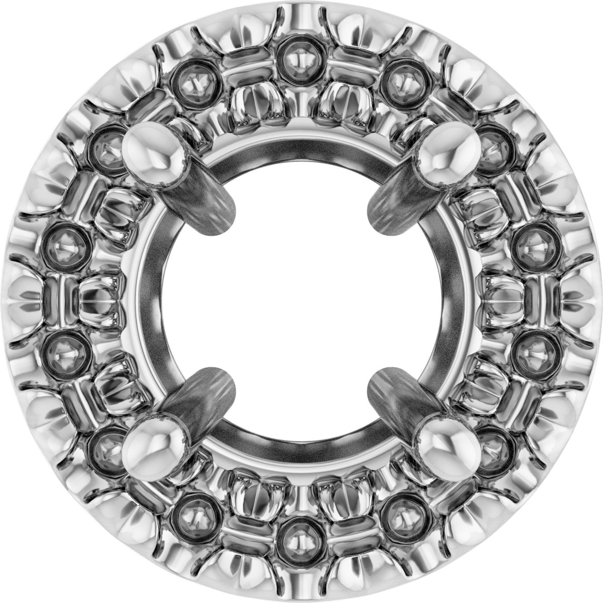 Halo-Style Pendant