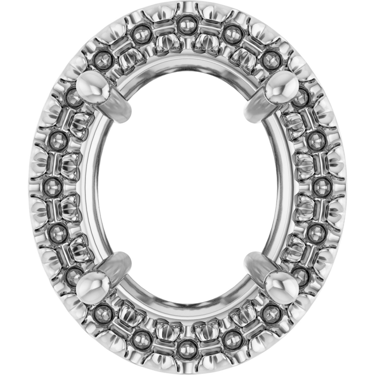 Halo-Style Pendant