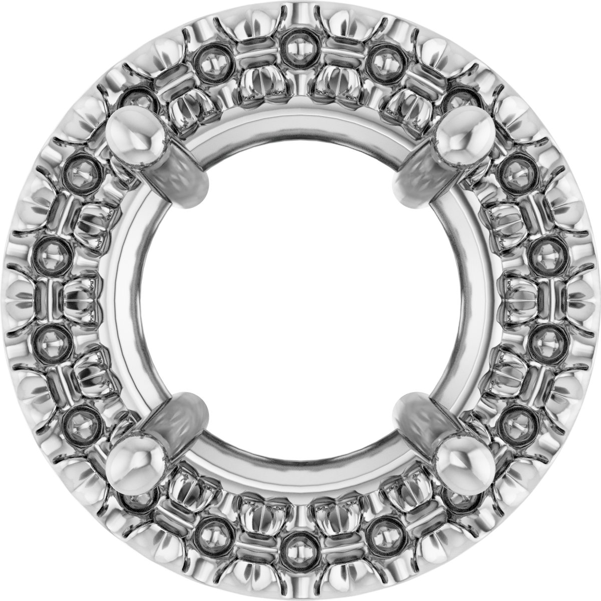 Halo-Style Pendant