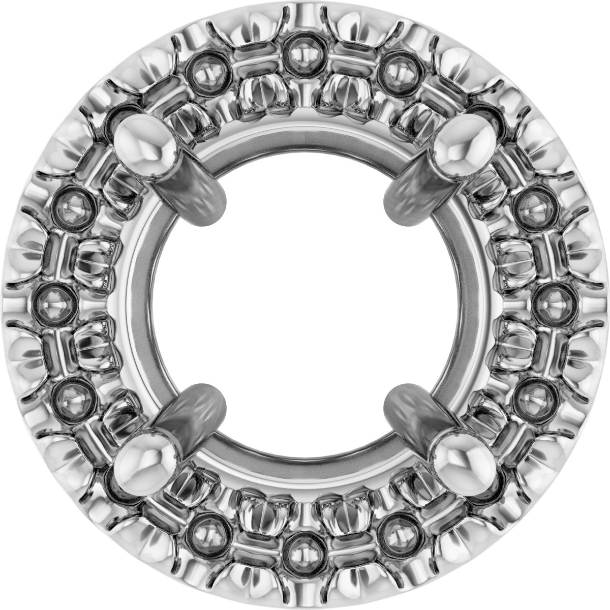 Halo-Style Pendant