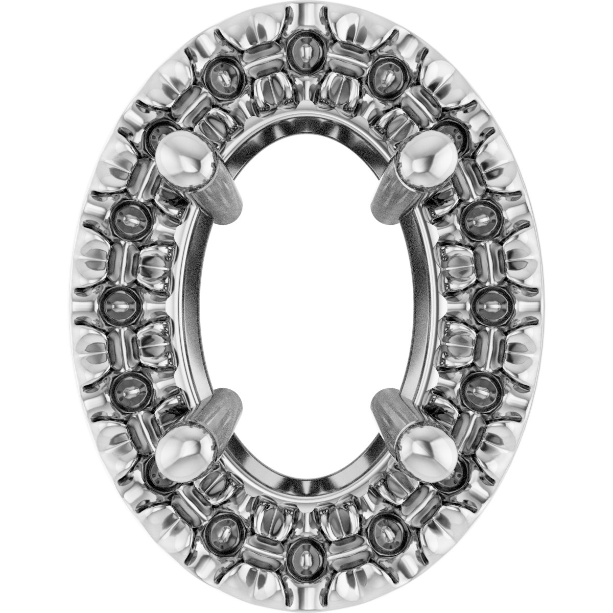 Halo-Style Pendant