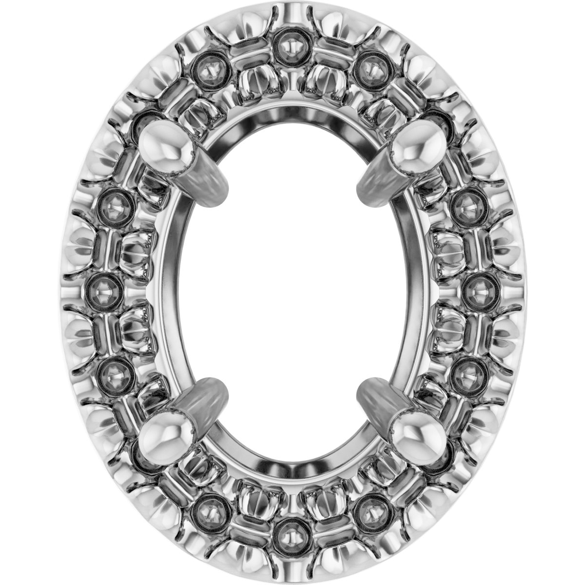 Halo-Style Pendant