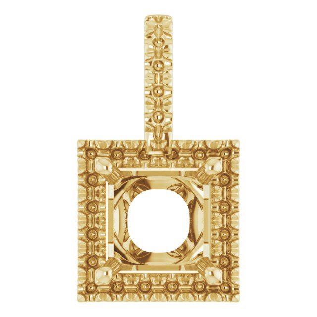 Halo-Style Pendant