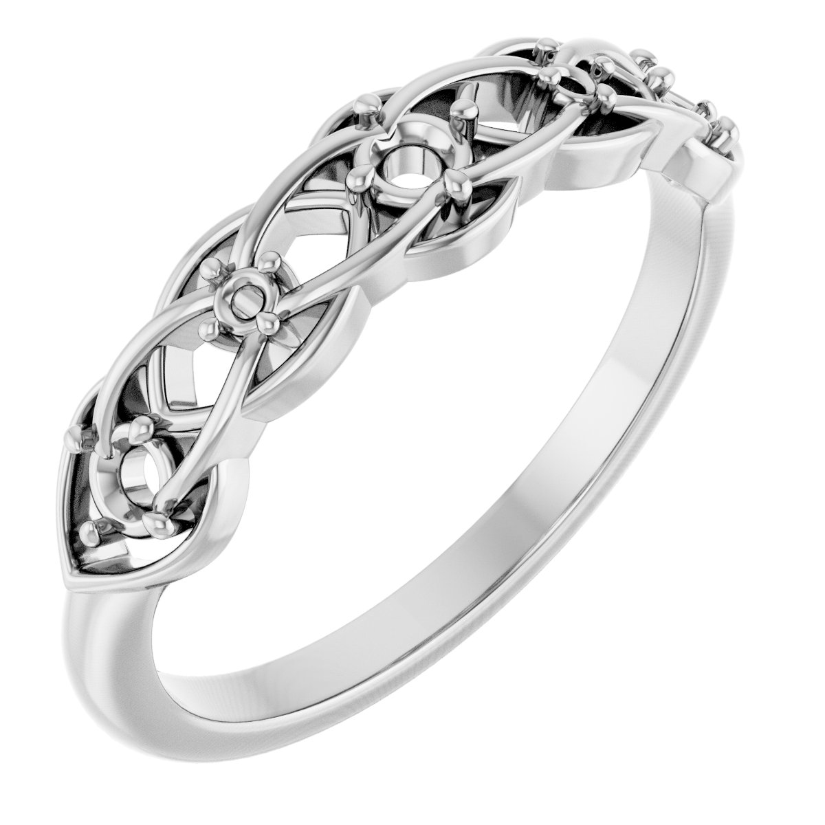 14k White Gold
