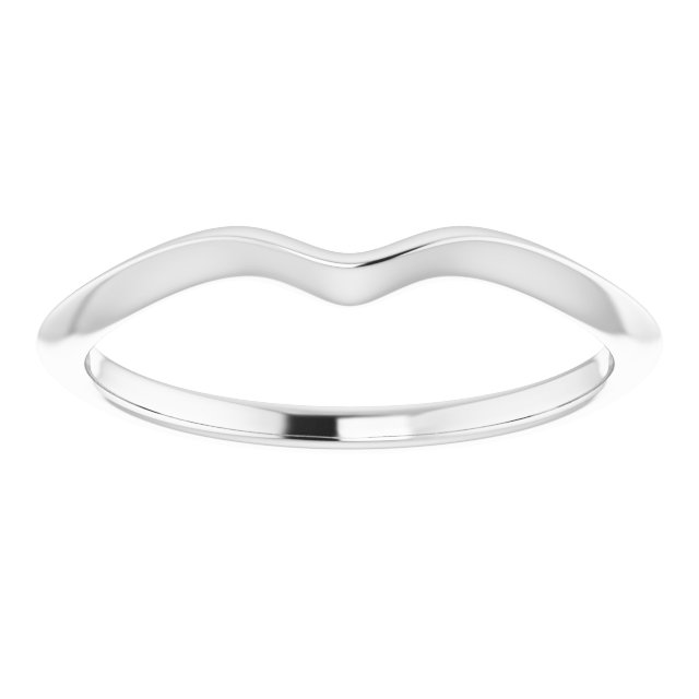 14K White Matching Band-3