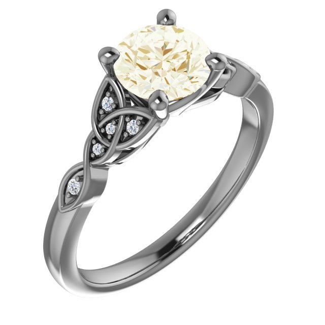 Celtic-Inspired Engagement Ring or Band
