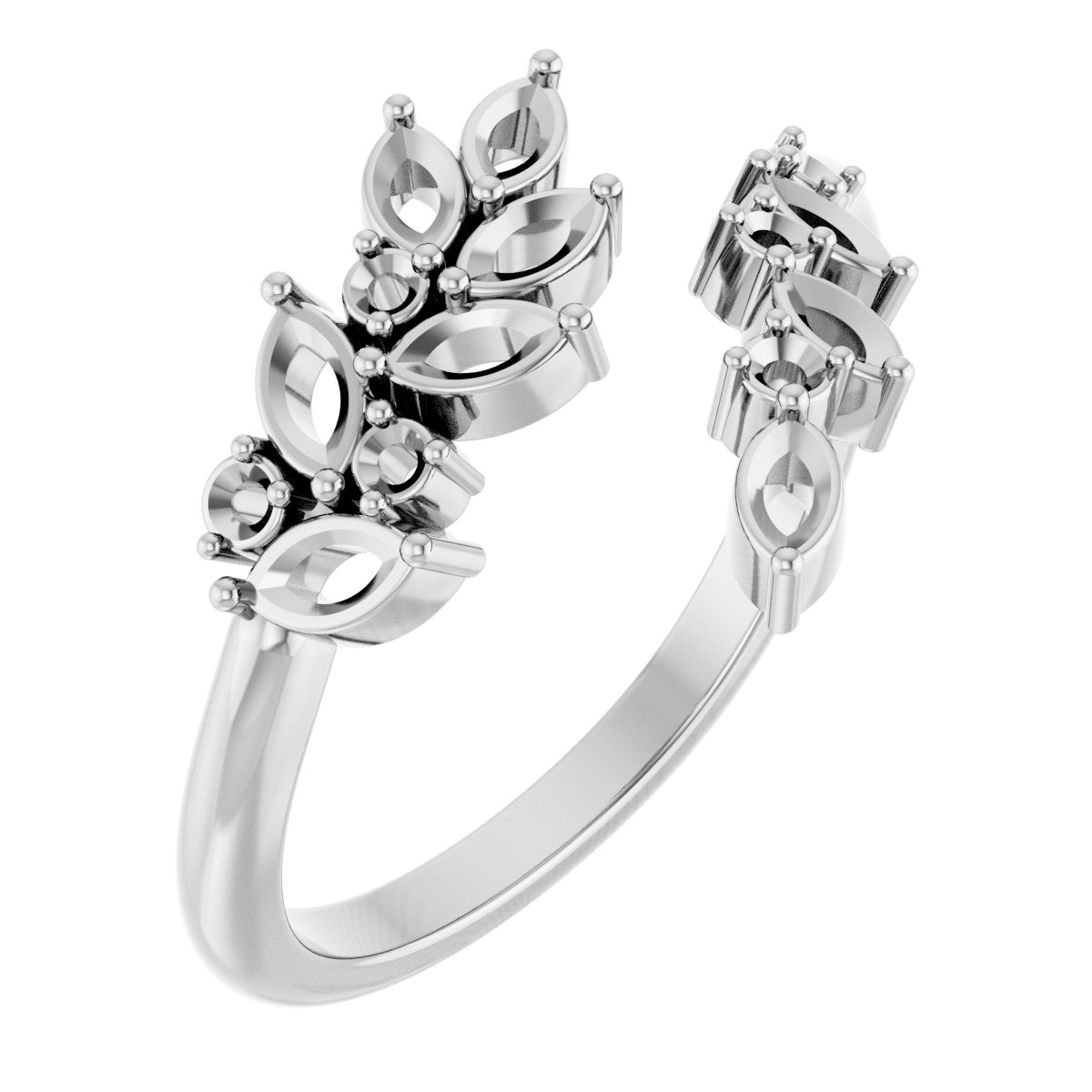 14k White Gold