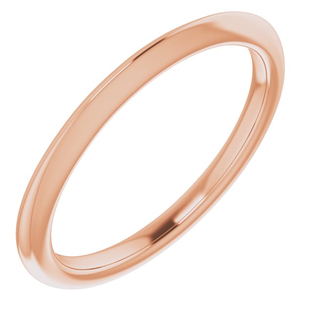 14K Rose Gold Matching Band