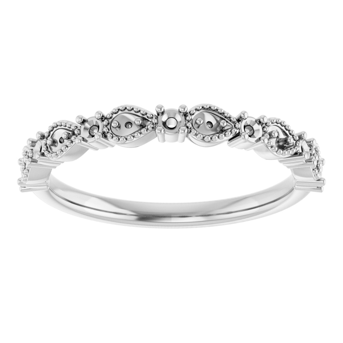 14K White 1/5 CTW Diamond Anniversary Band