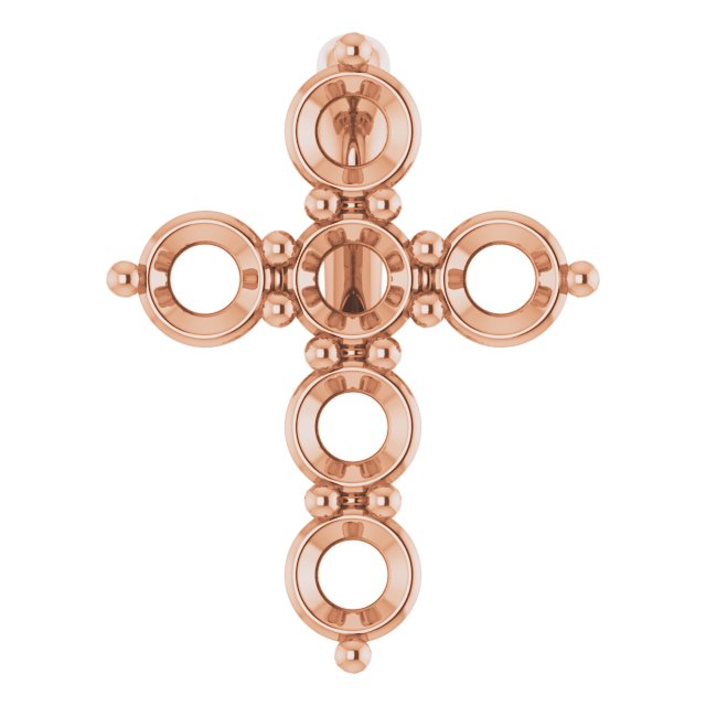 Accented Cross Necklace or Pendant