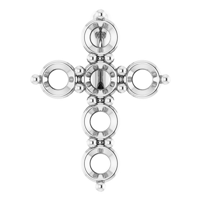 Accented Cross Necklace or Pendant